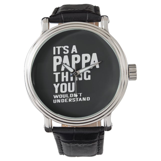 Det är en pappa Sak Far Gift Armbandsur (Framsida)