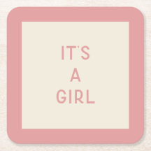 Det är en Papper Underlägg för en liten babyåda