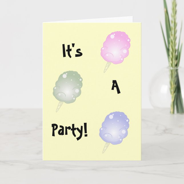 Det är en Party! Inbjudan (Framsida)
