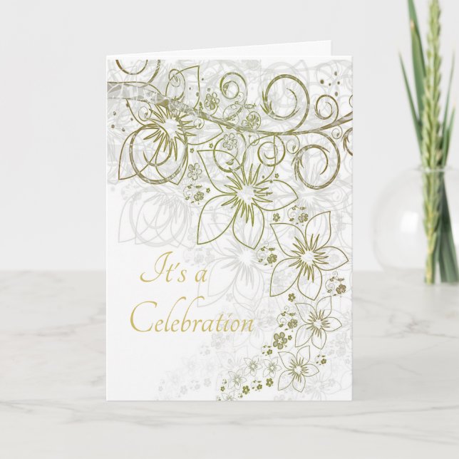 Det är en pastor från Firande Kort (Framsida)