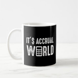 Det är en periodisk World Funy Accounting Accounta Kaffemugg
