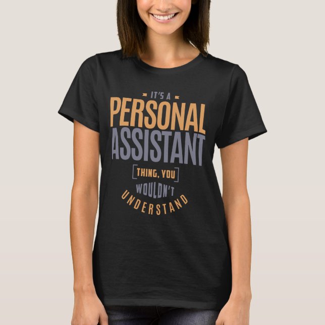 Det är en personlig assistent Sak Tröja (Framsida)