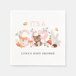 Det är en Personlig för Flickars trädstödsprogram Pappersservett