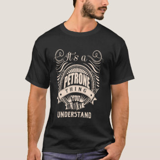 Det är en PETRONE Sak T Shirt