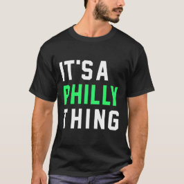 Det är en Philadelphia-Fläkt i Sak. T Shirt