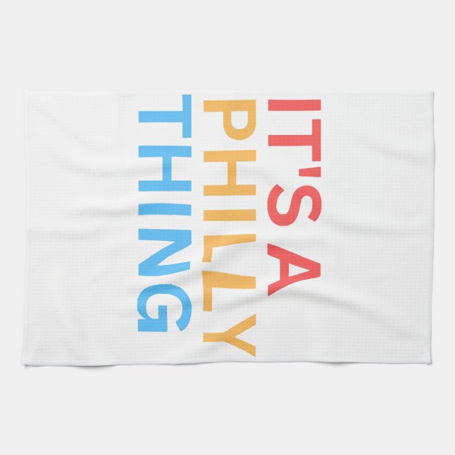 DET ÄR EN PHILLY SAK KÖKSHANDDUK (Horisontell)