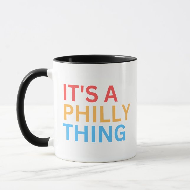 DET ÄR EN PHILLY SAK MUGG (Vänster)