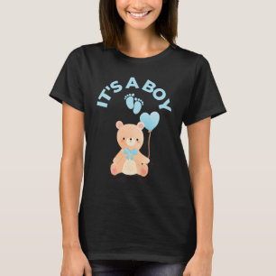 Det är en pojk-Gravid-Gender för att visa babyskor T Shirt