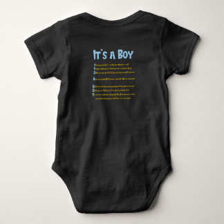 "Det är en pojke" Baby Body Kostym T Shirt