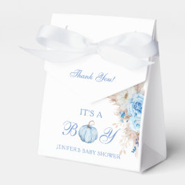 Det är en pojke Baby Shower Pumpa Presentaskar