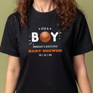 Det är en pojke! Basketboll, teman med samkörd bab T Shirt
