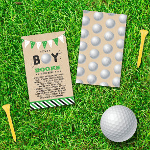 Det är en pojke! Begäran om Golf ThBäste Babyduswe Tilläggskort