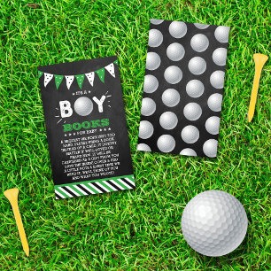 Det är en pojke! Begäran om Golf ThBäste Babyduswe Tilläggskort