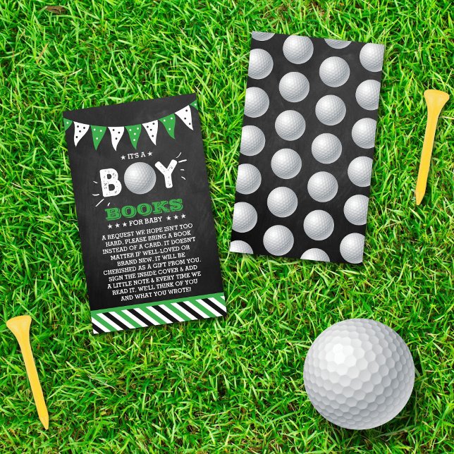 Det är en pojke! Begäran om Golf ThBäste Babyduswe Tilläggskort (Skapare uppladdad)