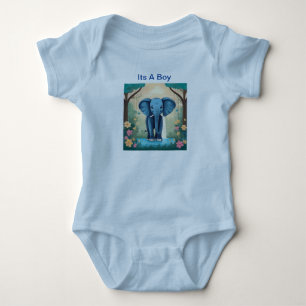 Det är en pojke Blå baby elefant, T Shirt