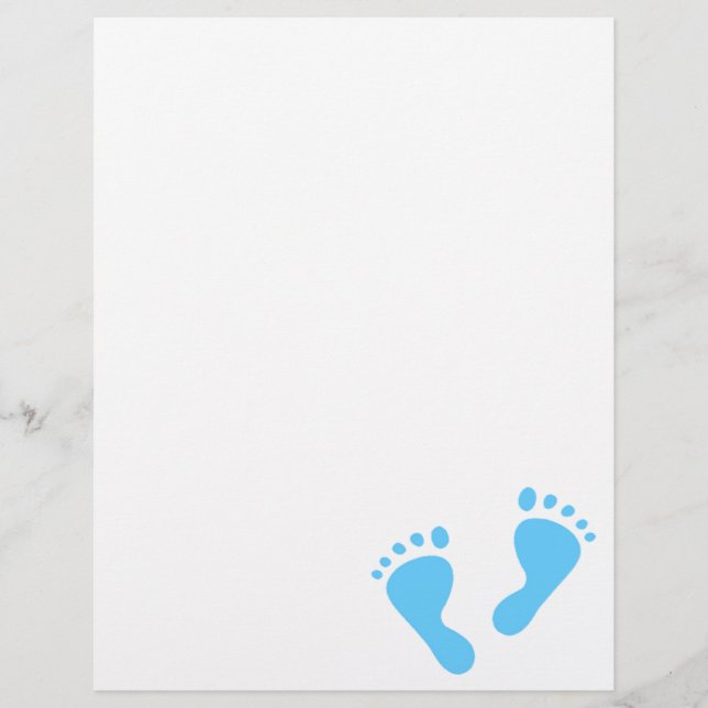 Det är en pojke - Blue Baby Feet (Framsida)