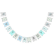 Det är en pojke, Blue Elephant Theter Baby Shower