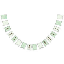 Det är en pojke! - Bunting Flaggor