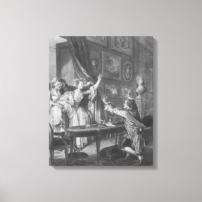 Det är en pojke canvastryck (Framsida)