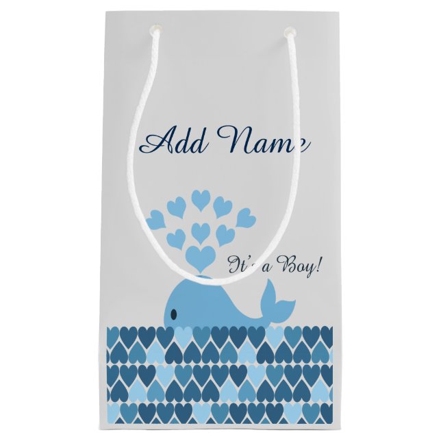 Det är en pojke! Cute Whale (Framsidan)