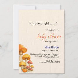 Det är en pojke eller flicka... inbjudningar