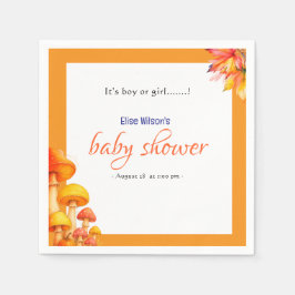 Det är en pojke eller flicka... pappersservett