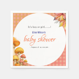 Det är en pojke eller flicka... pappersservett