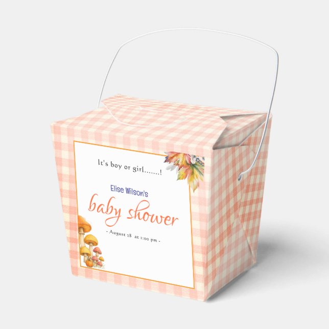 Det är en pojke eller tjej Halloween-saga Presentaskar (Framsidan Sidan)