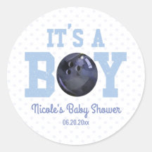 Det är en pojke! Favoriter för Blue Bowling Ball B