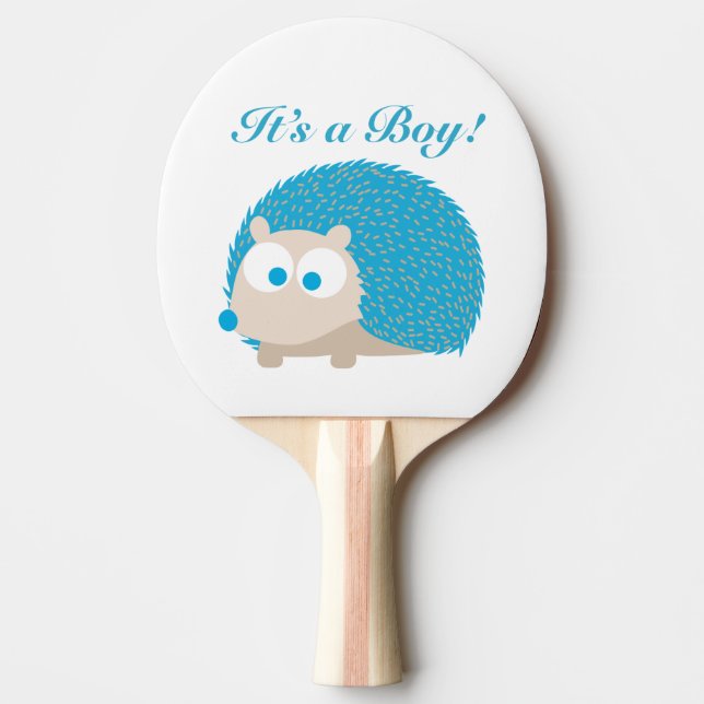 Det är en pojke! Hedgehog Pingisracket (Framsidan)
