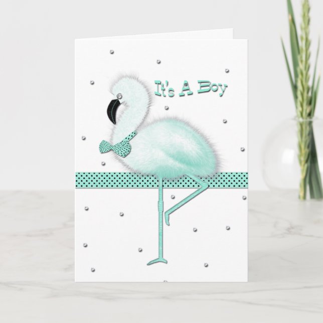 Det är en pojke! meddelande (Framsida)