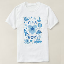 Det är en pojke – Modern Celebrations Unisex T-Shi