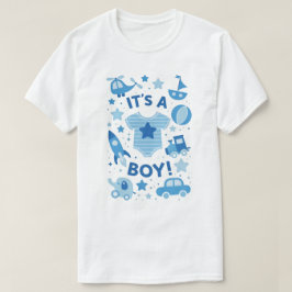 Det är en pojke – Modern Celebrations Unisex T-Shi T Shirt