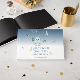 Det är en pojke! Söta havsdjur Babykalas Gästböcker