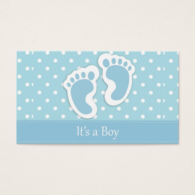 Det är en pojke visitkort (Framsidan)