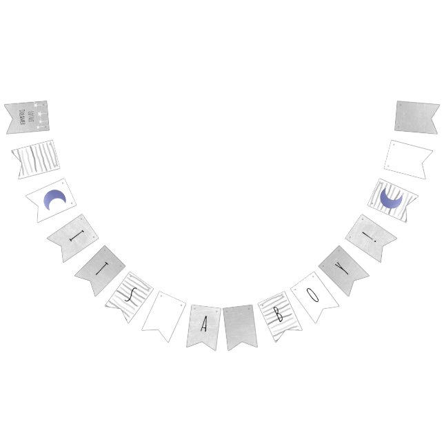 Det är en pojkvän-Flagga Banner Måne & Stars Vimplar (Alla)