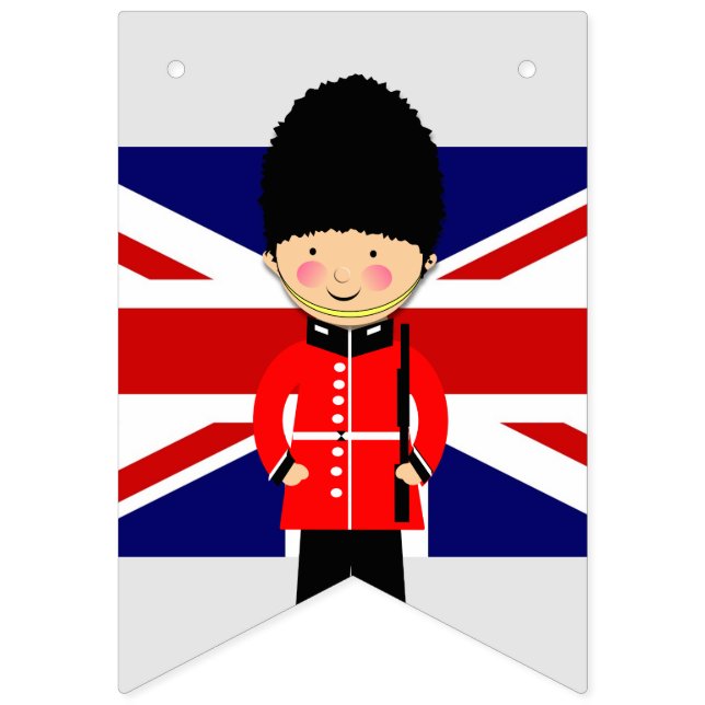 Det är en pojkvän, Jack Theme Baby Shower Vimplar (Första flaggan)