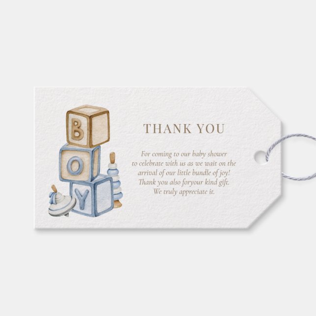 Det är en pojkvän och Leksak Tack Presentetikett (Framsidan (Horisontell))