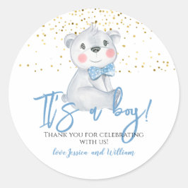 Det är en pojkvän-Tack Runt Klistermärke