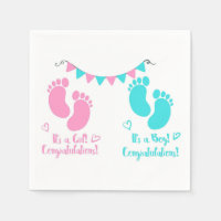 Det är en pojkvän-Twin Baby Shower