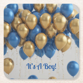 Det är en pojkvän underlägg papper kvadrat