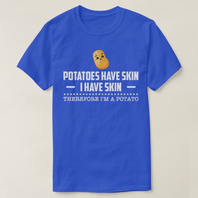 Det är en potatisgåva.. t shirt (Design framsida)