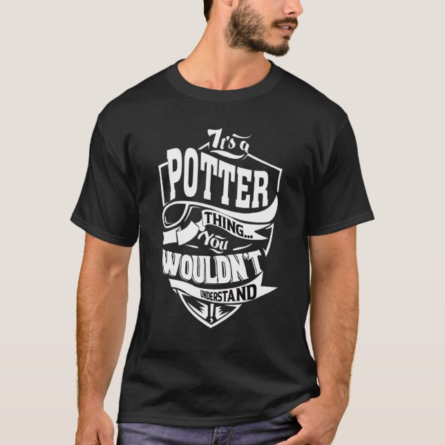 Det är en Potter Sak T Shirt (Framsida)