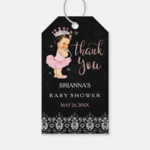 Det är en prinsessa flicka baby shower