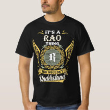 Det är en Rao-grej du inte kan förstå