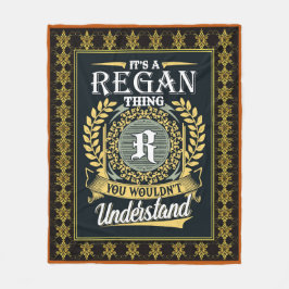 Det är en regan Sak du inte kunde förstå Fleecefilt