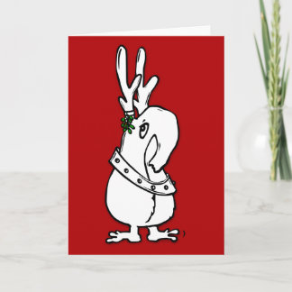 Det är en ren Qwirk. På ett kort. Hur festligt! Helgkort