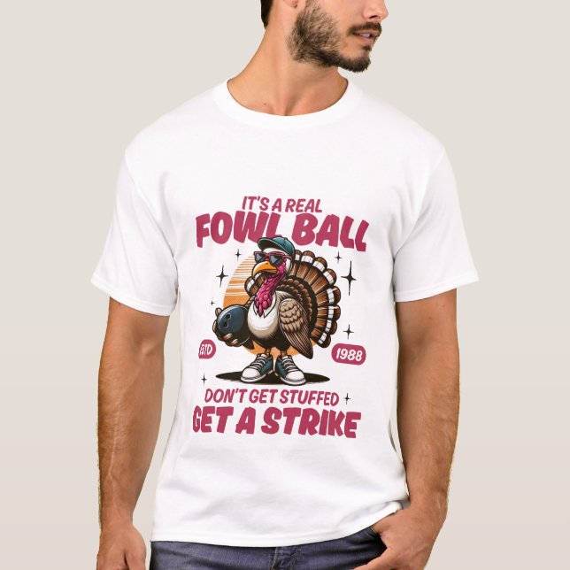 Det är en riktig höna boll t shirt (Framsida)