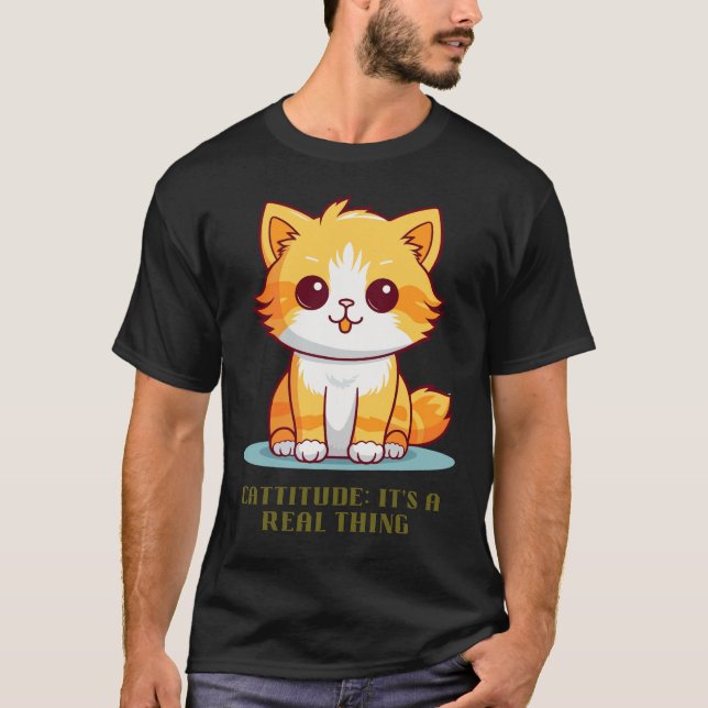 Det är en riktig sak t shirt (Framsida)