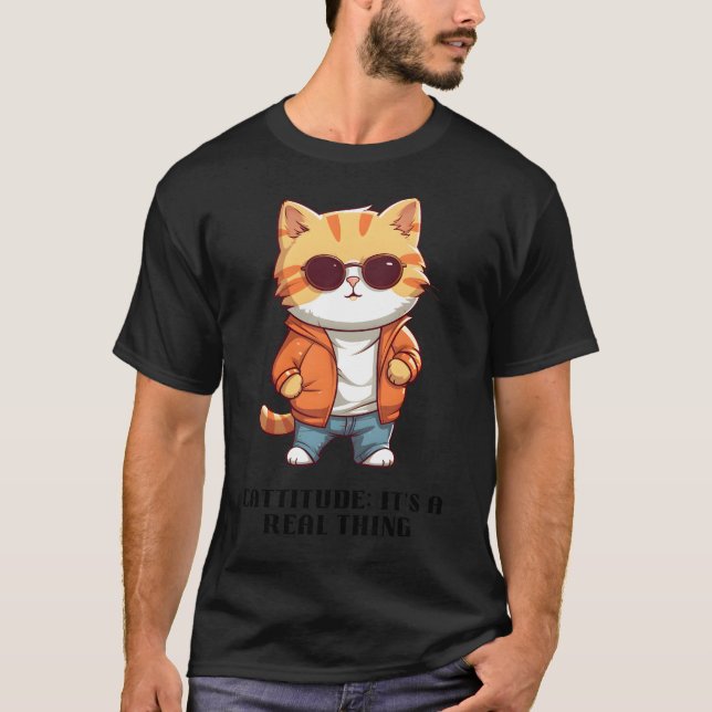 Det är en riktig sak t shirt (Framsida)